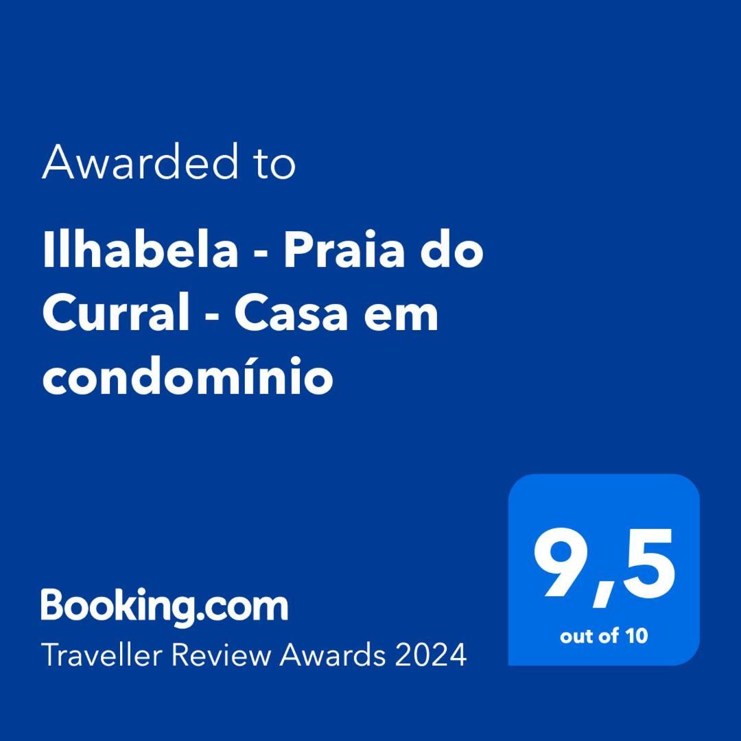 Ilhabela - Praia Do Curral - Casa Em Condominio מראה חיצוני תמונה